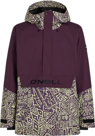 O'RIGINALS ANORAK Jacket 2025 dark purple sketcheritage 
