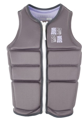 X1 GIRLS Weste 2025 charcoal 
