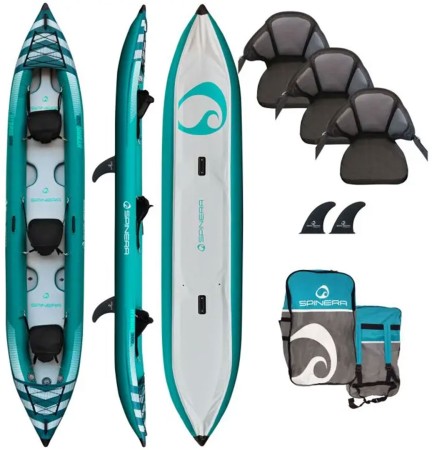 HYBRIS 475 Kayak 2025 teal/white/grey 