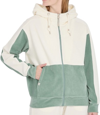 COLBIEN CORDY Zip Hoodie 2026 dusty green 