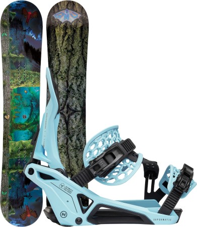 FINEST WIDE 2026 inkl. NIDECKER SUPERMATIC escape cyan 