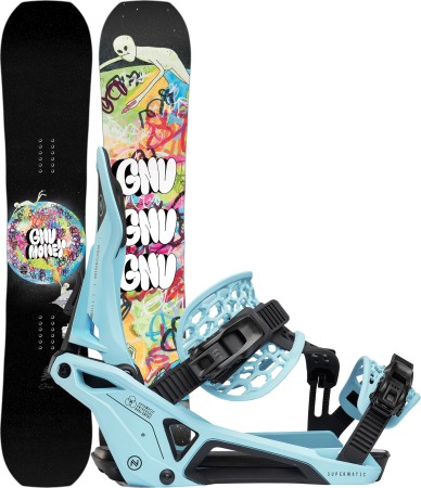 MONEY L WIDE 2026 incl. NIDECKER SUPERMATIC escape cyan 