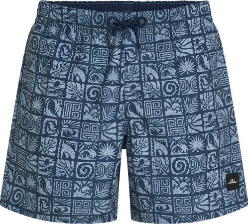 PRINT 16 Boardshort 2026 dark blue bricks 