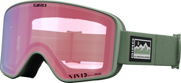 METHOD Schneebrille 2025 green access/vivid envy/vivid infrared 