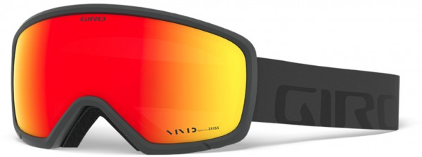 RINGO Schneebrille 2025 grey wordmark/vivid ember 