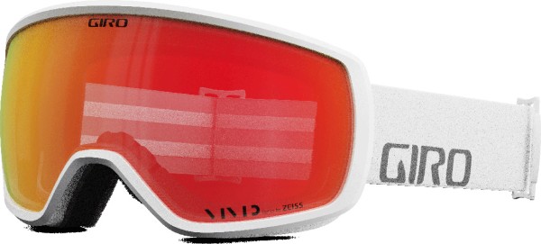 BALANCE II Schneebrille 2025 white wordmark/vivid ember 