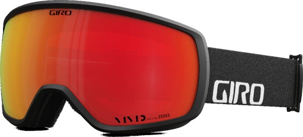 BALANCE II Schneebrille 2025 black wordmark/vivid ember 