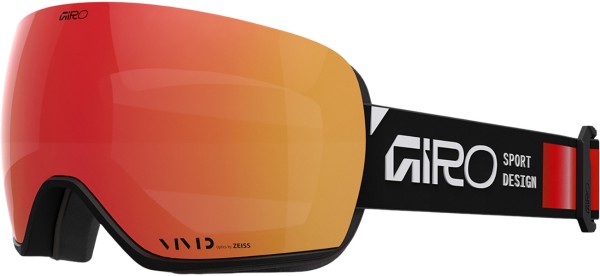 ARTICLE II Schneebrille 2026 slide black/vivid ember/vivid infrared 