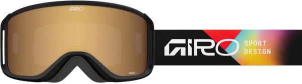 SAGEN Goggle 2026 angles black/amber scarlet/yellow 