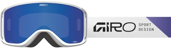 SAGEN Schneebrille 2026 angles white/grey cobalt/yellow 