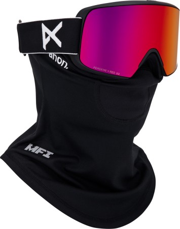 M6S Schneebrille 2026 black/perceive sun red 