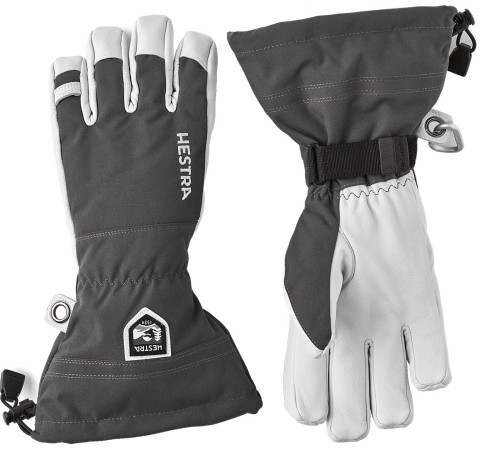 ARMY LEATHER HELI SKI Glove 2025 grey 