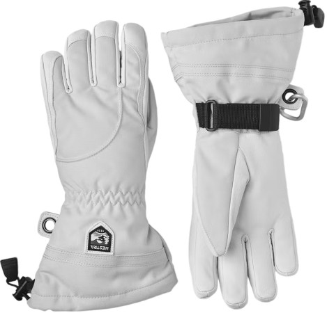 HELI SKI WOMEN Handschuh 2025 pale grey/offwhite 
