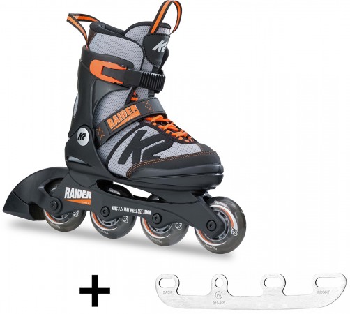 RAIDER Kinder Inline Skate inkl. SABRES 4 Schlittschuh Eiskufen 