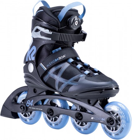 ALEXIS 84 BOA Inline Skate 2021 black/blue 