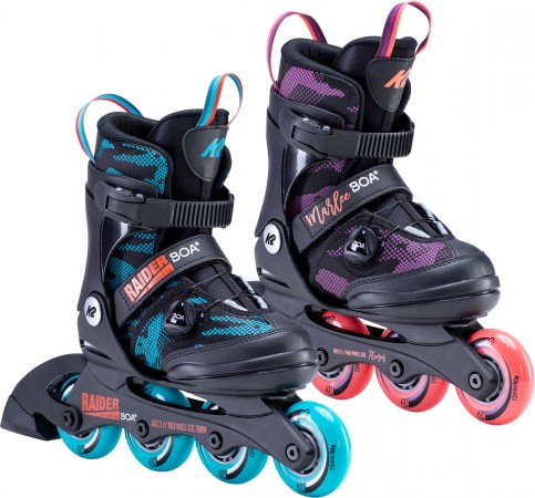 RAIDER + MARLEE BOA Kinder Inline Skate 