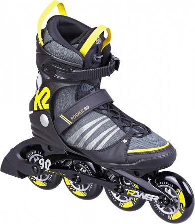 POWER 90 II SPEEDLACE LTD Inline Skate black/yellow 43,5