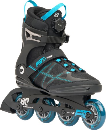 F.I.T. 80 BOA TEST Inline Skate 2024 black/blue 