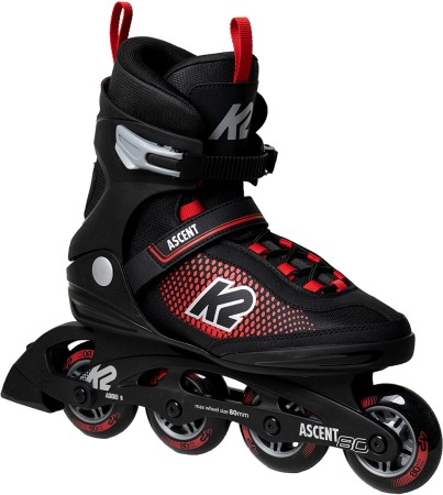 ASCENT 80 M Inline Skate black/red 