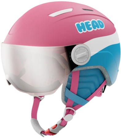 MAJA VISOR Helm 2025 pink/blue 