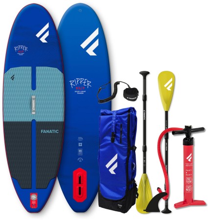 RIPPER AIR SLT 7,10 SUP 2025 navy/blue inkl. RIPPER PURE ADJUSTABLE 3-Piece Paddel 