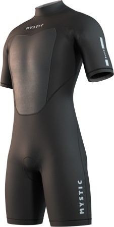 BRAND 3/2 BACK ZIP Shorty 2025 black 