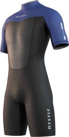 BRAND 3/2 BACK ZIP Shorty 2025 black/blue 