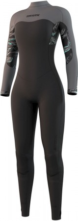 DAZZLED 5/3 BACK ZIP Full Suit 2021 black 