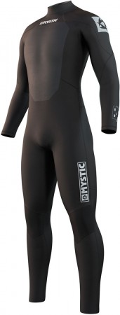 BRAND 3/2 BACK ZIP Full Suit 2024 black 
