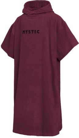 BRAND Poncho 2026 oxblood red 