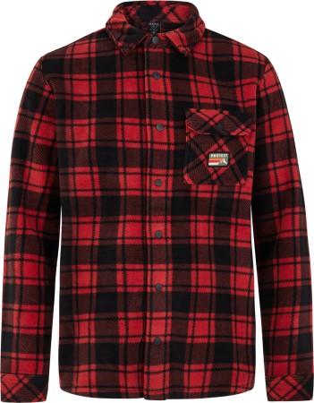 PRTOUTWELL Fleece Shirt 2025 barn red 