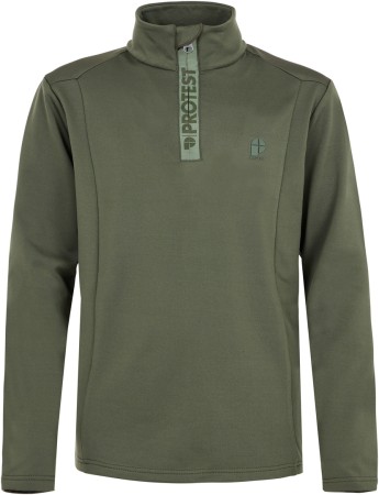 WILLOWY JR 1/4 Zip Fleece 2024 thyme 