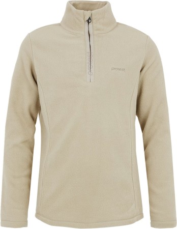 MUTEY JR 1/4 ZIP Fleece 2025 bamboobeige 