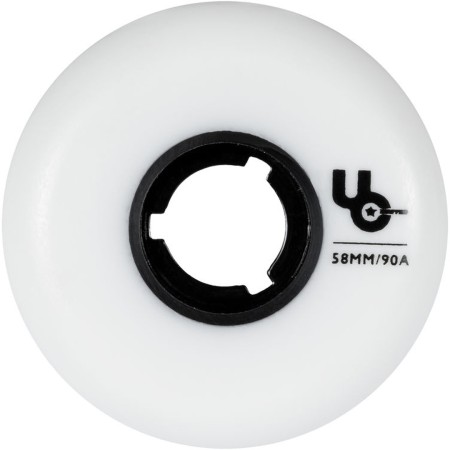 TEAM 58/90A 4er Rollenset 2023 white 