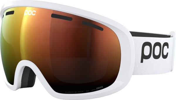 FOVEA Schneebrille 2025 hydrogen white/partly sunny orange 