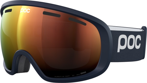 FOVEA Schneebrille 2026 apatite navy/partly sunny orange 