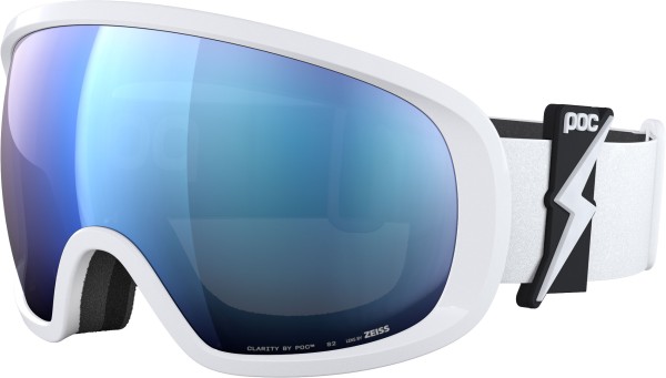 FOVEA Schneebrille 2026 blixten white/partly sunny blue 