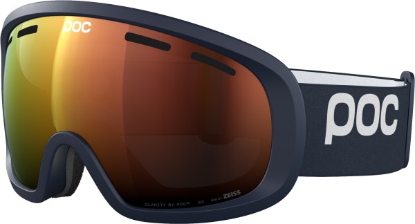 FOVEA MID Goggle 2026 apatite navy/partly sunny orange 