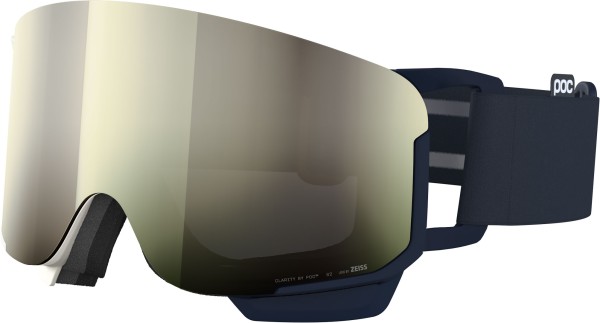 NEXAL MID Schneebrille 2026 blue/white/partly sunny ivory 