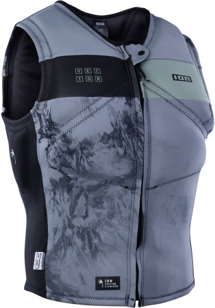 VECTOR AMP Weste 2024 tiedye ltd grey 