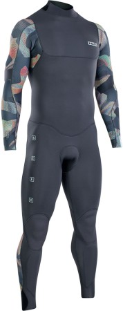 SEEK CORE 5/4 BACK ZIP Full Suit 2022 grey/camo 