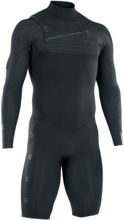 SEEK CORE 3/2 LS CHEST ZIP Shorty 2025 black 