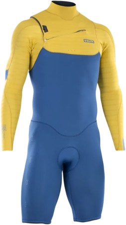 SEEK CORE 3/2 LS CHEST ZIP Shorty 2024 faint blue 