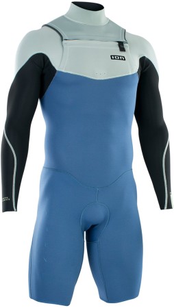 ELEMENT 2/2 LS CHEST ZIP Shorty 2023 cascade blue 