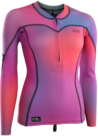 NEO ZIP TOP 1.5 WOMEN Neoprentop 2023 pink gradient 