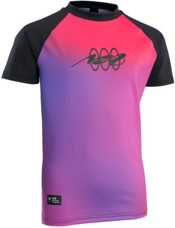 CAPTURE GIRLS SS Lycra 2023 pink gradient 