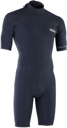 STATIC 2/2 BACK ZIP Shorty 2025 black 