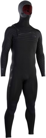 SEEK CORE 5/4 HOOD CHEST ZIP Full Suit 2025 black 