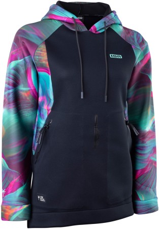 NEO LITE WOMEN Neoprenhoodie 2025 tropical palm glitch 