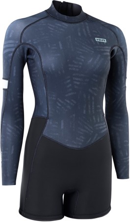 AMAZE 2.0 LS BACK ZIP Shorty 2025 black mural 